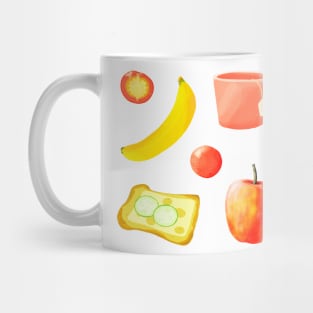 Breakfast sticker pack Mug